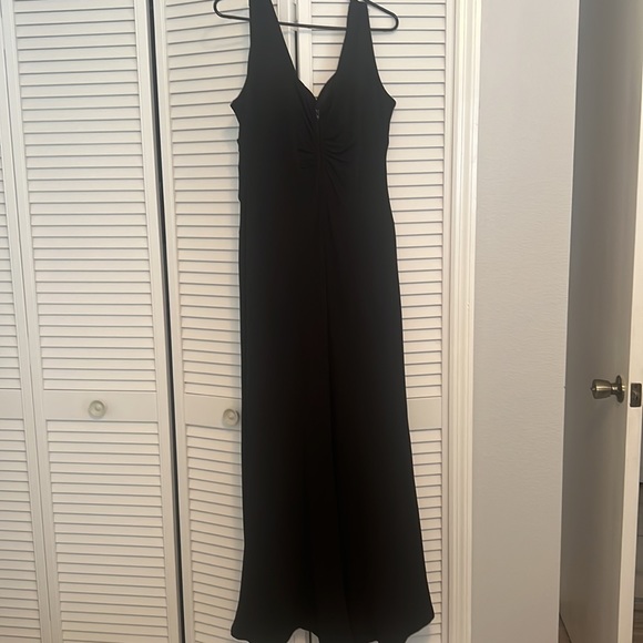 Emerald sundae black dress sexy slit! - Picture 4 of 6